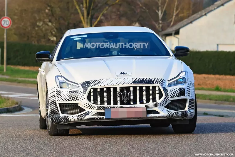 Maserati Quattroporte 2021 Spyshot.