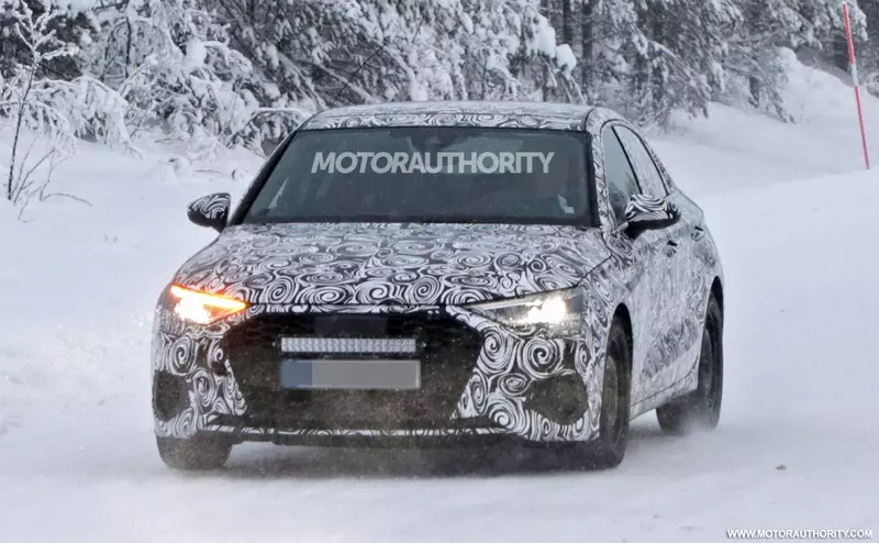 Spy shots and video of the 2021 Audi A3