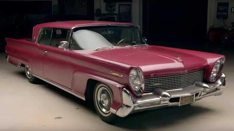 Jay Leno enjoys cruising the land in his 1958 Continental Mark III.