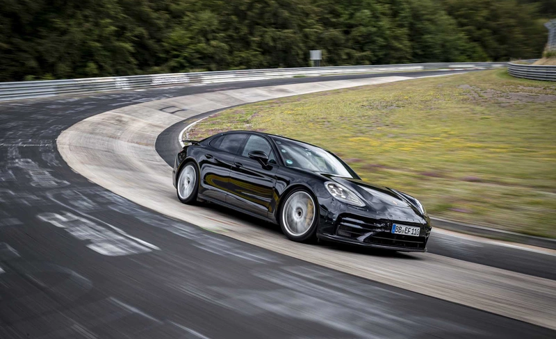 The 2021 Porsche Panamera is faster around the ring than a C8 Corvette.