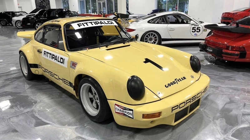 Up for sale is a 1974 Porsche 911 RSR that belonged to Pablo Escobar.