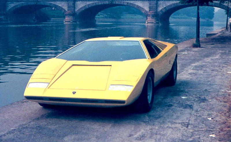 50 years since the Lamborghini Countach became the poster child for wedge-shaped supercars.