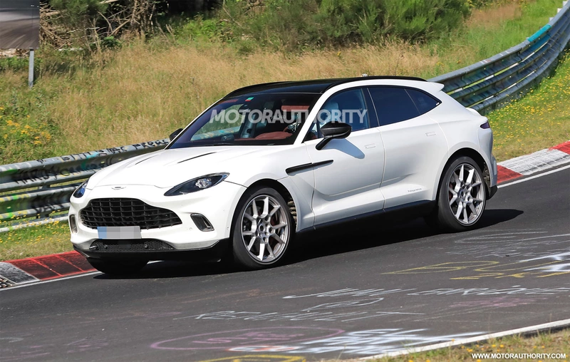 2023 Aston Martin DBX Hybrid spy shots and video: the first mild hybrid