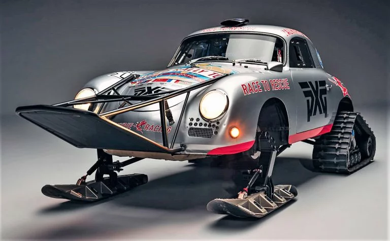 Antarctic trek in a Porsche 356, scheduled to start in early December.