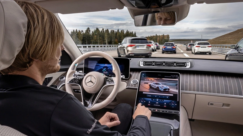 Mercedes-Benz will launch a Level 3 automated driving system in 2022 after receiving regulatory approval.