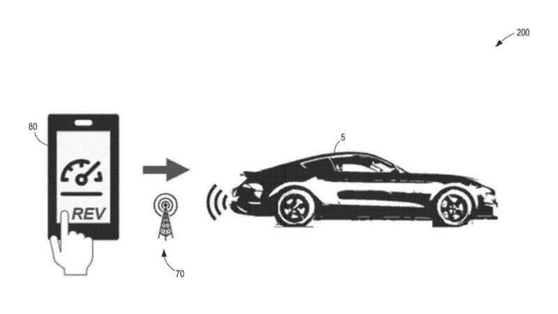 Ford patents remote engine rpm control