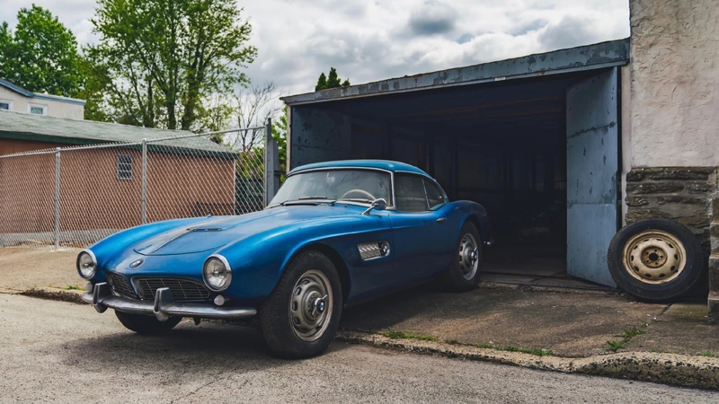 1957 BMW 507, hidden for over 40 years, goes to auction