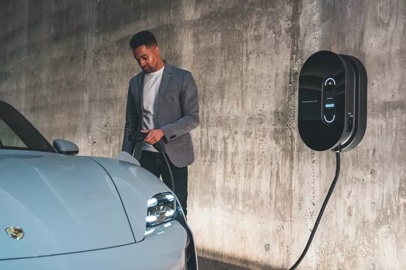 Modification upgrade cuts Porsche Taikan home charging time in half.