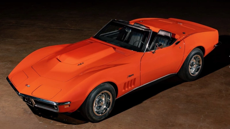 One-of-a-kind 1969 Chevrolet Corvette Stingray ZL-1 Convertible to Auction