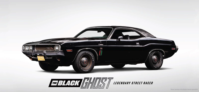 'Black Ghost' 1970 Dodge Challenger R/T SE to be auctioned