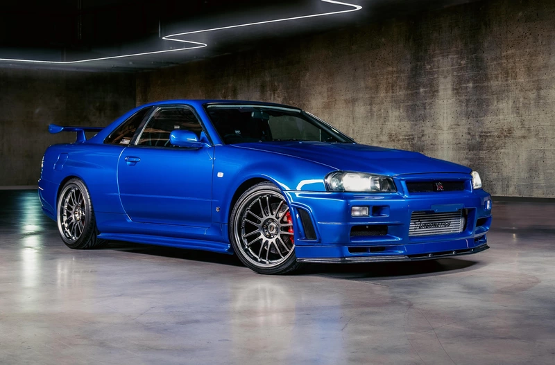 You can get the Nissan Skyline GT-R driven by Paul Walker in the movie "Wild Speed".