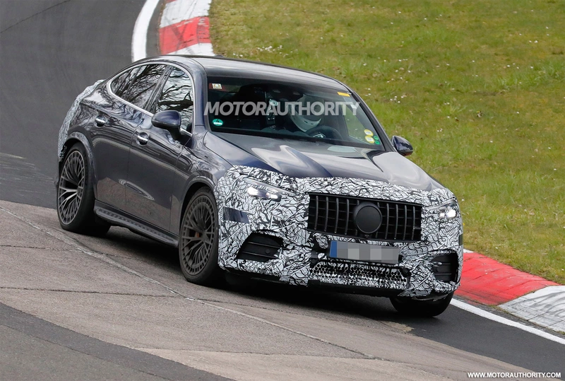 2024 Mercedes-Benz AMG GLC 63 S E Performance Coupe Spy Shot