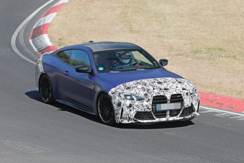 2025 BMW M4 spy shots